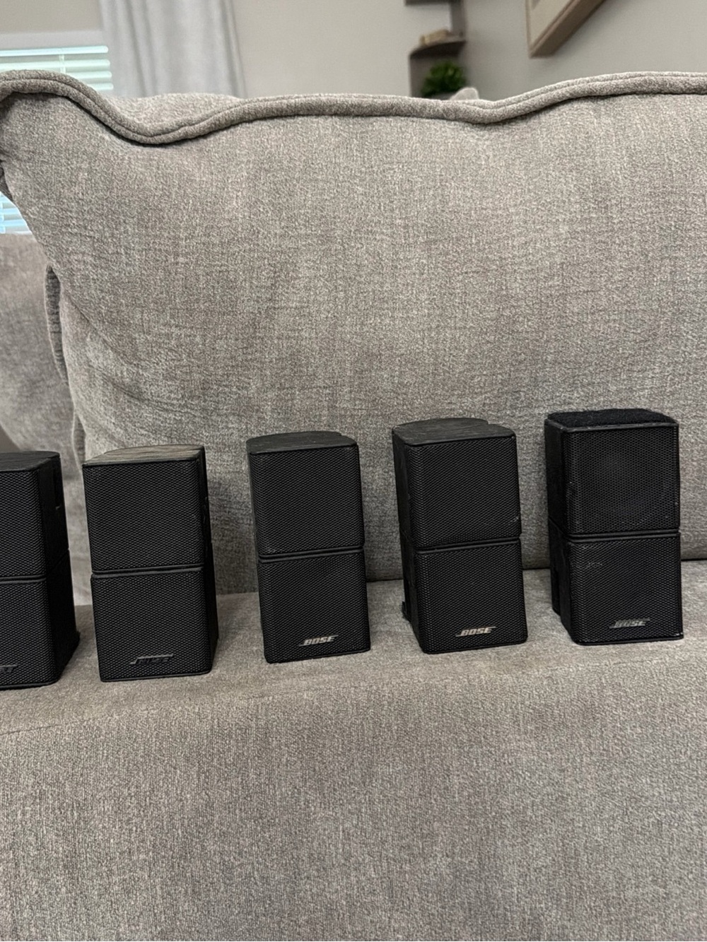 FIVE Bose Jewel Double Cube Speaker Lifestyle 18/25/30/28/35/48/V30 or V35 Black